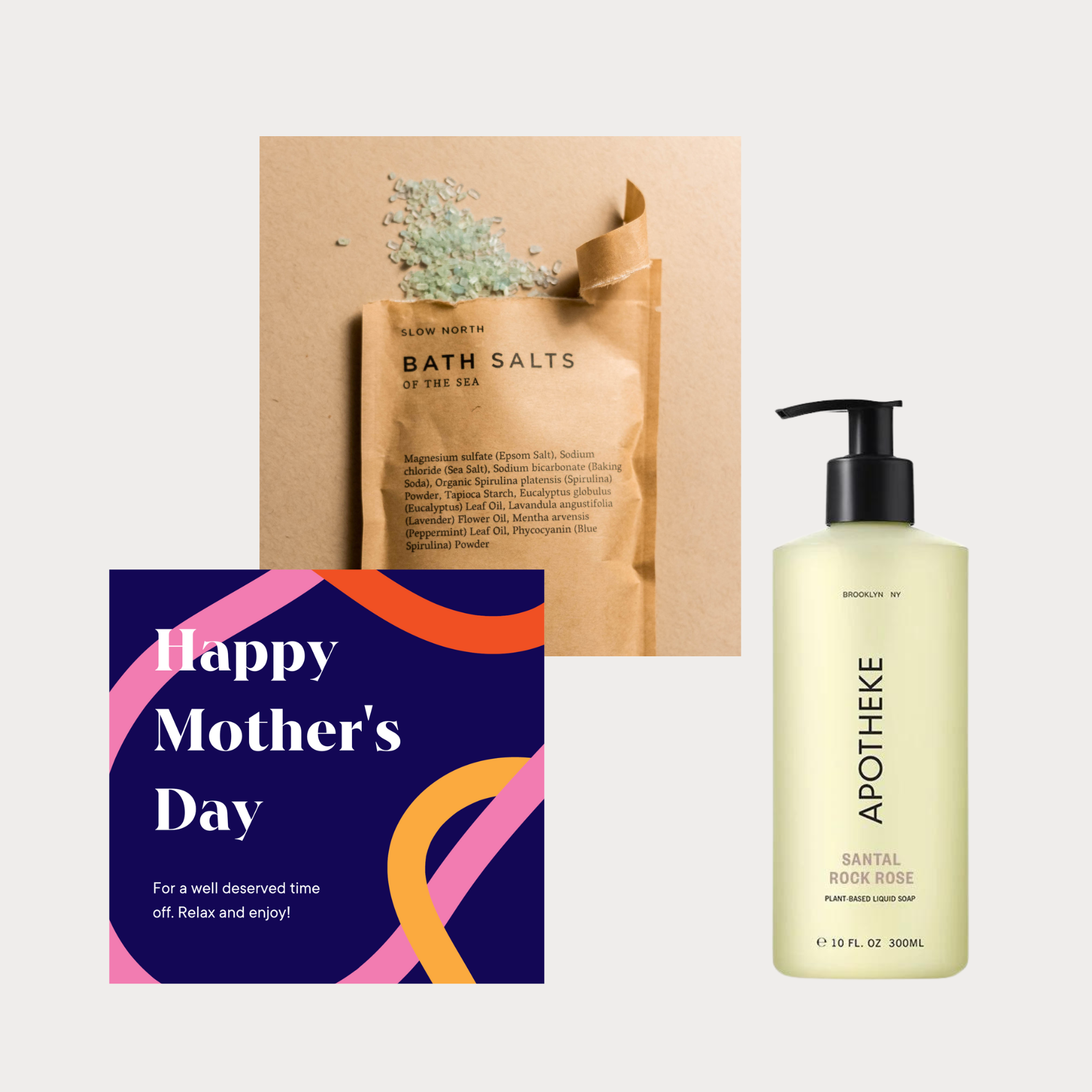 Spa Gift Set for Mother's Day - Relaxing, Destress, Skin Care Package for Mom